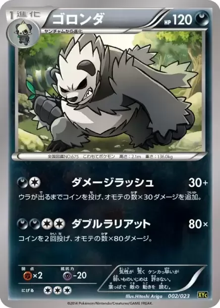 Pangoro [Damage Rush | Double Lariat]