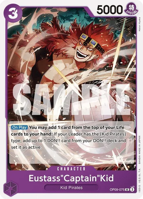 Eustass""Captain""Kid (OP09-075)