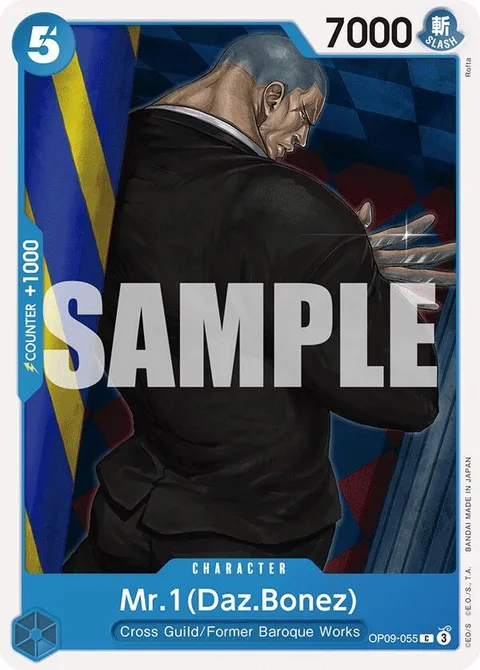 Mr.1(Daz.Bonez) (OP09-055)