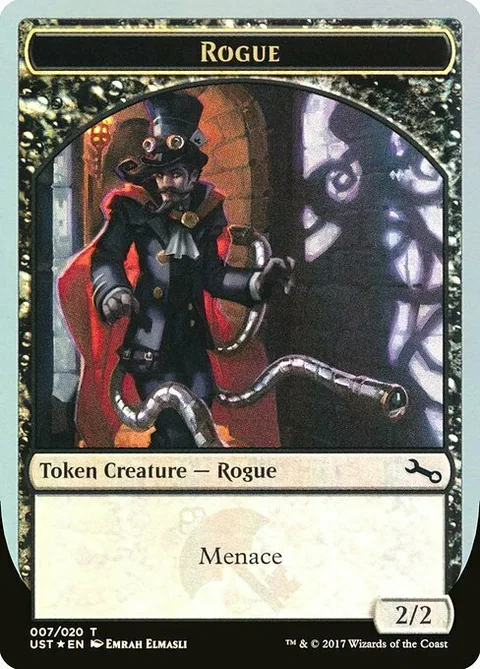 Rogue Token (Black 2/2 Menace)