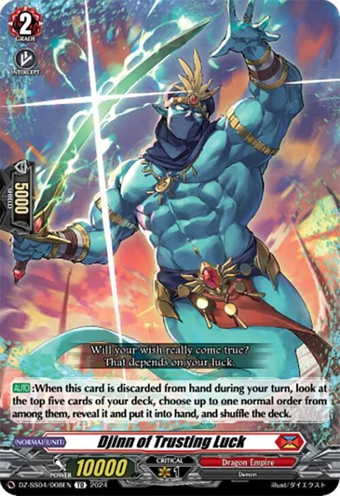 Djinn of Trusting Luck [D-Format]