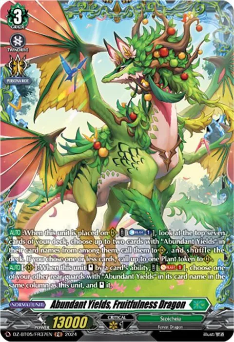 Abundant Yields, Fruitfulness Dragon [D-Format]