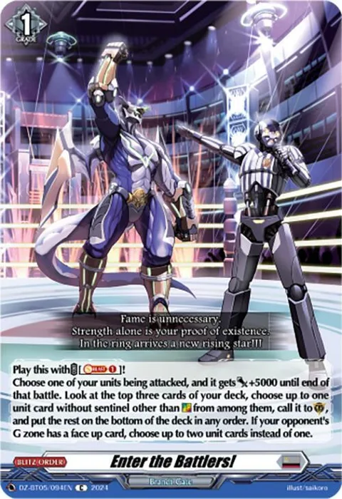 Enter the Battlers! [D-Format]