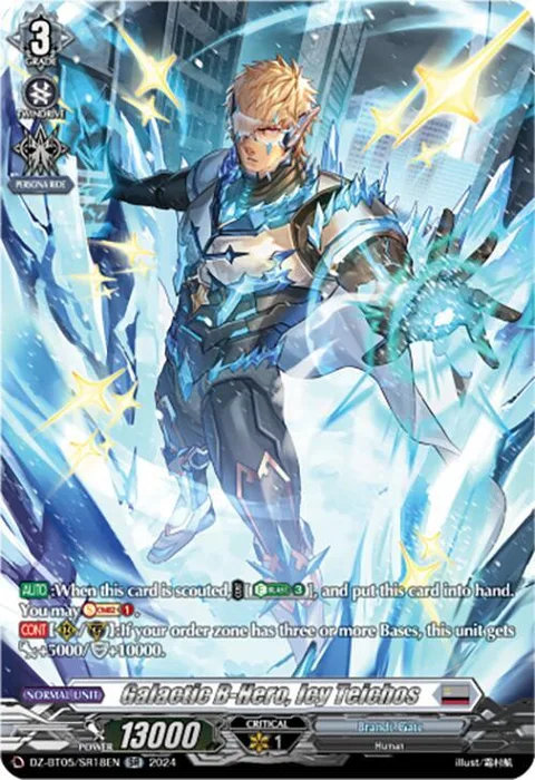 Galactic B-Hero, Icy Teichos [D-Format]
