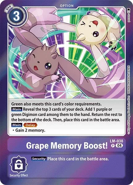 Grape Memory Boost! (LM-038)