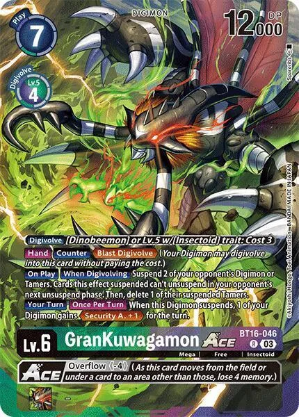 GranKuwagamon Ace (BT16-046)