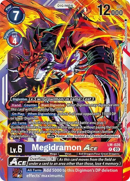 Megidramon Ace (LM-026)