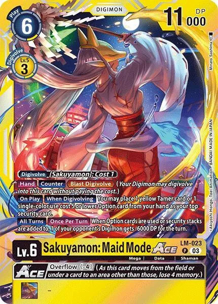 Sakuyamon: Maid Mode Ace (LM-023)
