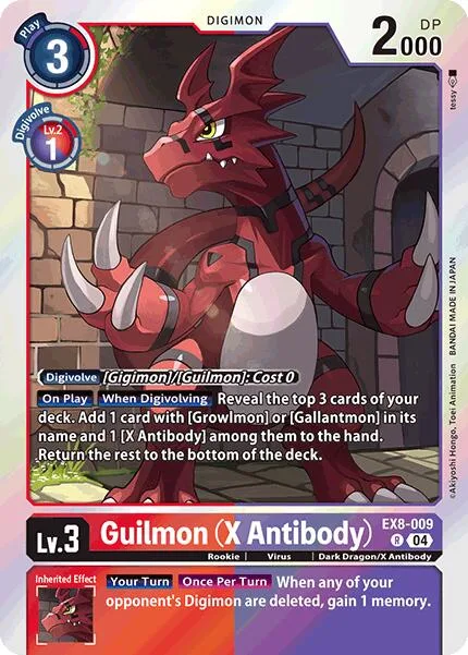 Guilmon (X Antibody) (EX8-009)