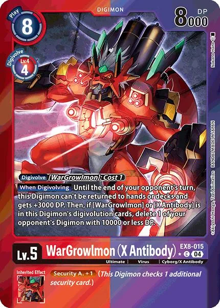 WarGrowlmon (X Antibody) (EX8-015)