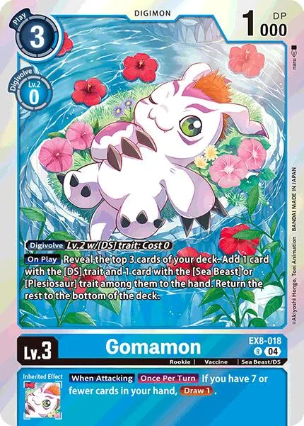 Gomamon (EX8-018)