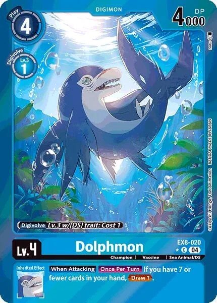 Dolphmon (EX8-020)