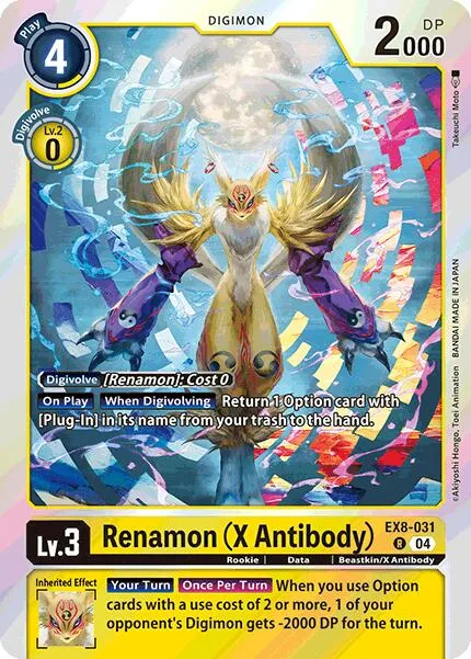 Renamon (X Antibody) (EX8-031)
