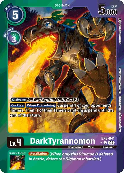 DarkTyrannomon (EX8-041)