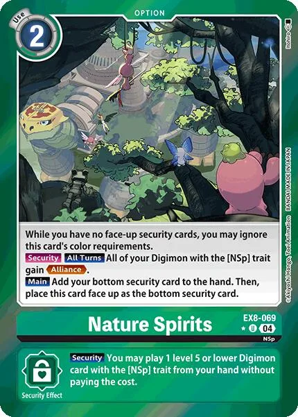 Nature Spirits (EX8-069)