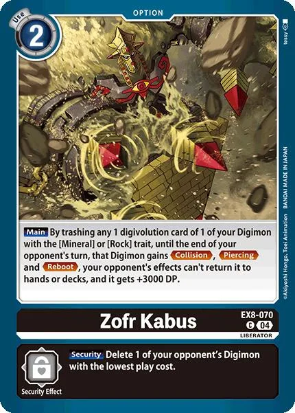 Zofr Kabus (EX8-070)