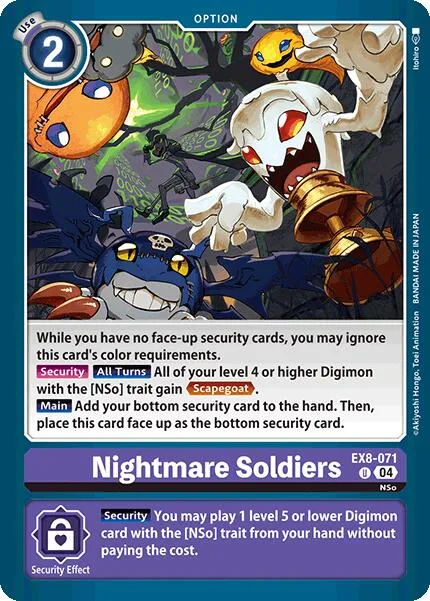 Nightmare Soldiers (EX8-071)