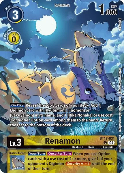 Renamon (BT17-031)