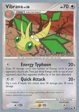 Vibrava Lv.36 [Energy Typhoon | Quick Attack]