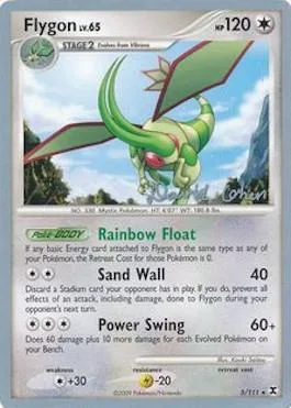 Flygon Lv.65 [Rainbow Float | Sand Wall | Power Swing]