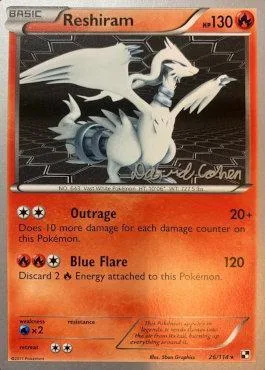 Reshiram [Outrage | Blue Flare]