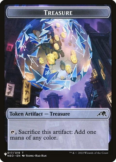 Treasure Token // Shapeshifter Token (C 1/1)