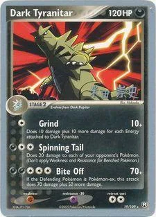 Dark Tyranitar [Grind | Spinning Tail | Bite Off]