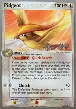 Pidgeot [Quick Search | Clutch]