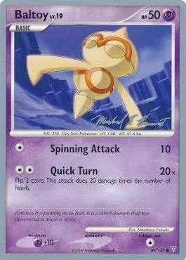 Baltoy Lv.19 [Spinning Attack | Quick Turn]