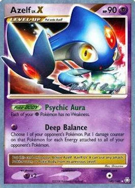 Azelf LV.X [Psychic Aura | Deep Balance]