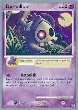 Duskull Lv.11 [Reaper Cloth | Astonish]