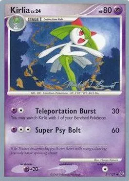 Kirlia Lv.24 [Teleportation Burst | Super Psy Bolt]