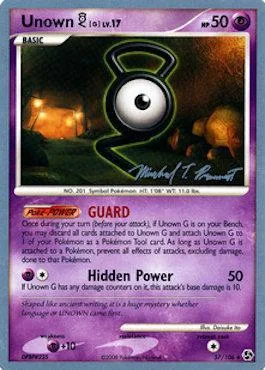 Unown [G] Lv.17 [GUARD | Hidden Power]
