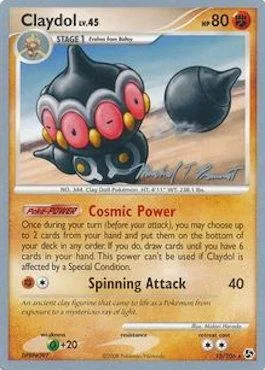 Claydol Lv.45 [Cosmic Power | Spinning Attack]