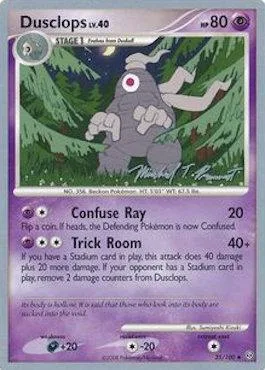 Dusclops Lv.40 [Confuse Ray | Trick Room]