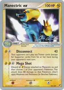 Manectric ex [Disconnect | Mega Shot]