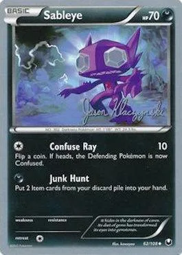 Sableye [Confuse Ray | Junk Hunt]