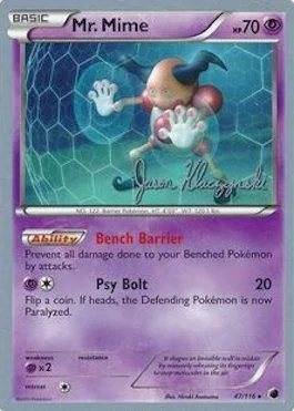 Mr. Mime [Bench Barrier | Psy Bolt]