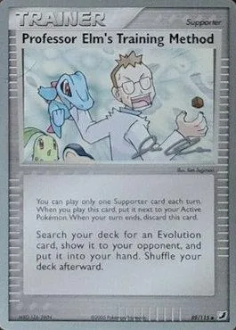 Professor Elm's Training Method