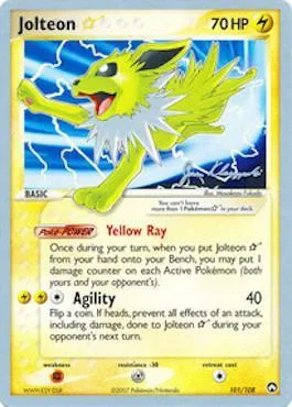 Jolteon Gold Star [Yellow Ray | Agility]