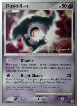 Duskull Lv.15 [Disable | Night Shade]