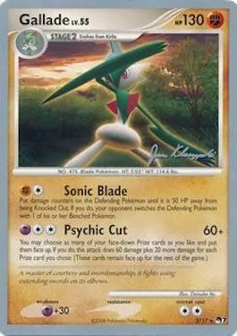 Gallade Lv.55 [Sonic Blade | Psychic Cut]