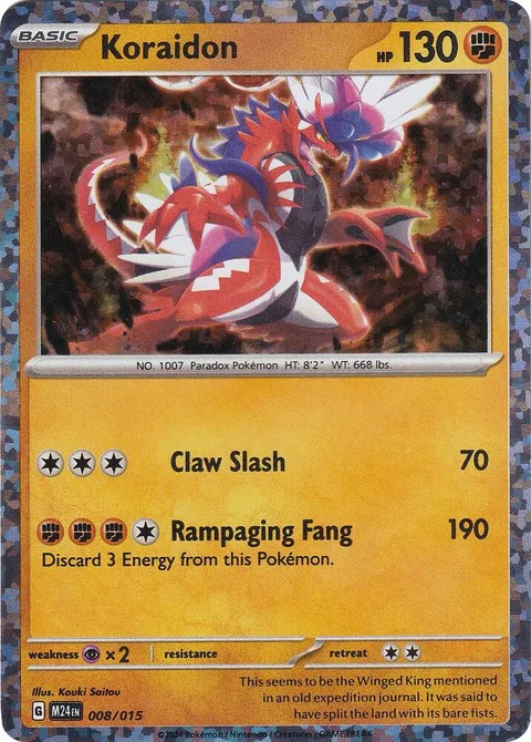 Koraidon [Claw Slash | Rampaging Fang]