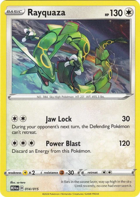 Rayquaza [Jaw Lock | Power Blast]