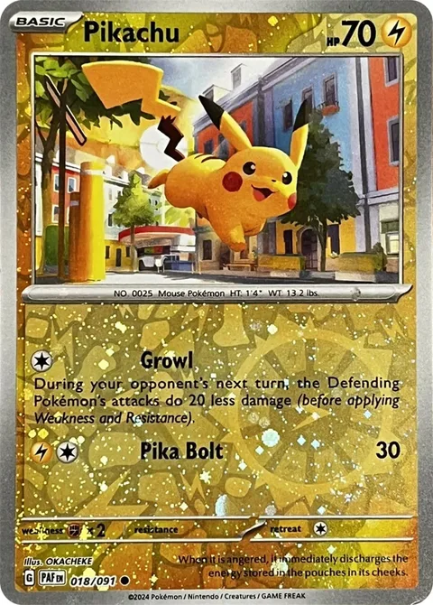 Pikachu [Growl | Pika Bolt]