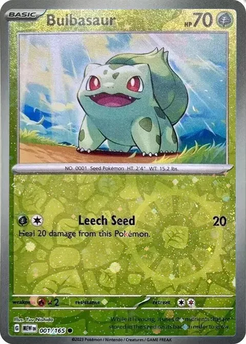Bulbasaur [Leech Seed | 151]