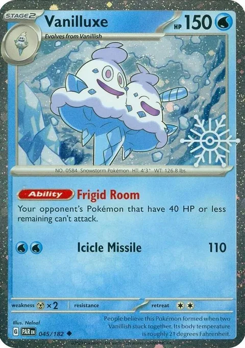 Vanilluxe [Frigid Room | Icicle Missile]
