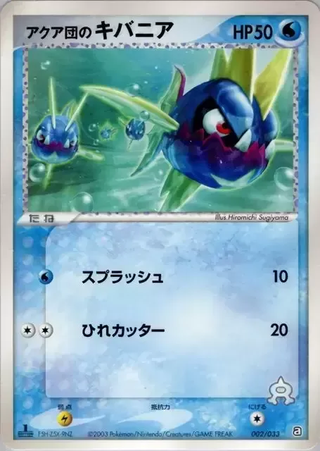 Team Aqua's Carvanha [Wave Splash | Water Fin]