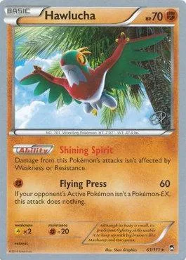 Hawlucha [Shining Spirit | Flying Press]