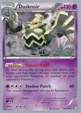 Dusknoir [Sinister Hand | Shadow Punch]
